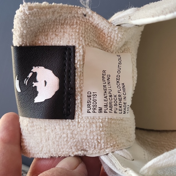 Steve Madden leather NWOT WO's Size 9M - Picture 3 of 10